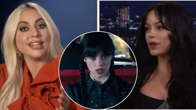 jenna ortega lavorare set mercoledì 2 lady gaga